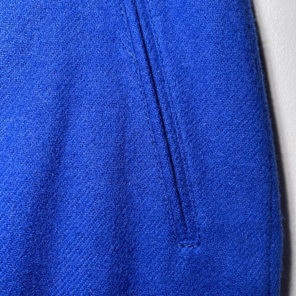 NWT Talbots Wool Blend Royal blue 6p skirt - Picture 2 of 7